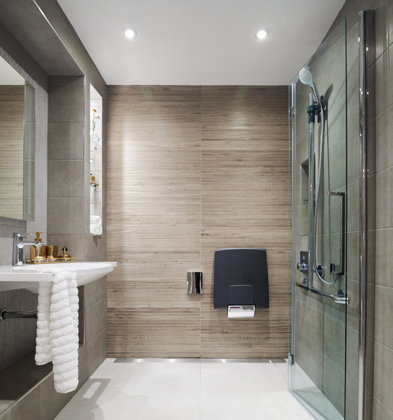 Sue’s ‘practical and elegant’ future-proofed bathroom
