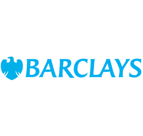 Barclays logo.